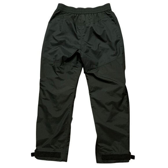 Cabelas Windbreaker Rain Pants Mens Size M Zip Ankle Waterproof Forest Green - Picture 2 of 6